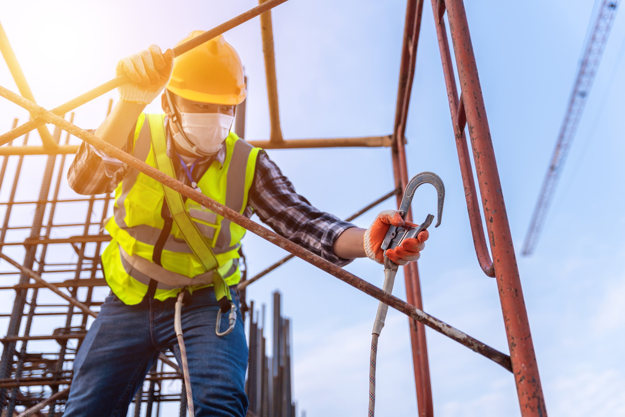 Les fiches métiers Énergie : Échafaudeur H/F